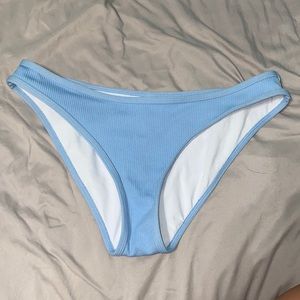 Light blue bathing suit bottoms